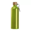 Rozsdamentes acél ivópalack karabinerrel, 750ml (ø 7,3 x 23,5 cm, Világos Zöld)