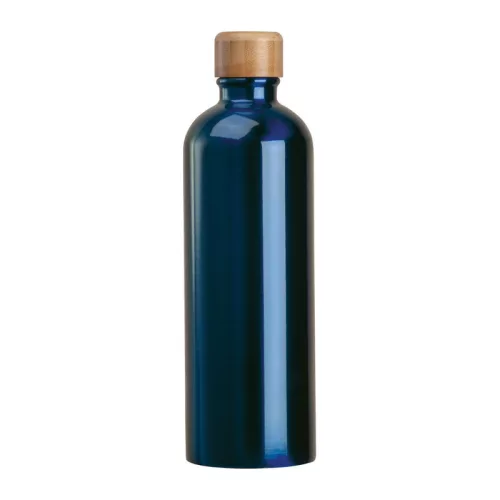 Rozsdamentes acél ivópalack karabinerrel, 750ml (ø 7,3 x 23,5 cm, Sötétkék)