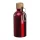 Rozsdamentes acél ivópalack karabinerrel, 400ml (ø 6,5 x 17 cm, Piros)