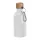 Rozsdamentes acél ivópalack karabinerrel, 400ml (ø 6,5 x 17 cm, Fehér)