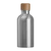 Rozsdamentes acél ivópalack karabinerrel, 400ml (ø 6,5 x 17 cm, Szürke)
