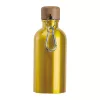 Rozsdamentes acél ivópalack karabinerrel, 400ml (ø 6,5 x 17 cm, Sárga)