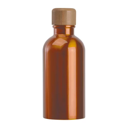 Rozsdamentes acél ivópalack karabinerrel, 400ml (ø 6,5 x 17 cm, Narancssárga)