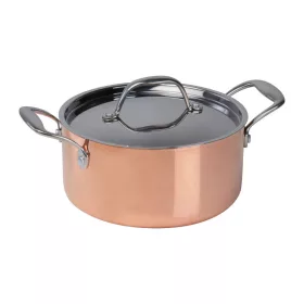 Indukciós főzőedény fedéllel