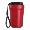 Rozsdamentes acél termoszbögre, 350ml (ø 8,8 x 14 cm, Piros)