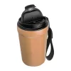 Rozsdamentes acél termoszbögre, 350ml (ø 8,8 x 14 cm, Bézs)