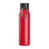 Vákuumszigetelt termosz karabinerrel, 600 ml (ø 6,5 x 25 cm, Piros)