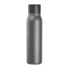 Vákuumszigetelt termosz karabinerrel, 600 ml (ø 6,5 x 25 cm, Sötétszürke)