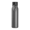 Vákuumszigetelt termosz karabinerrel, 600 ml (ø 6,5 x 25 cm, Sötétszürke)