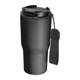   Rozsdamentes acél termoszbögre, 550 ml (ø 8,5 x 19,5 cm, Fekete)