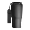 Rozsdamentes acél termoszbögre, 550 ml (ø 8,5 x 19,5 cm, Fekete)
