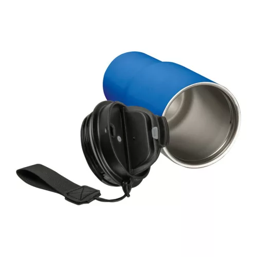 Rozsdamentes acél termoszbögre, 550 ml (ø 8,5 x 19,5 cm, Kék)
