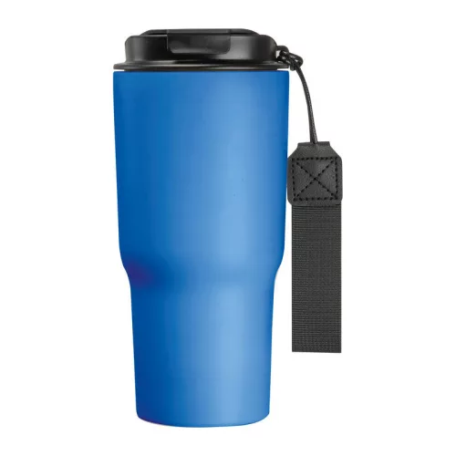 Rozsdamentes acél termoszbögre, 550 ml (ø 8,5 x 19,5 cm, Kék)