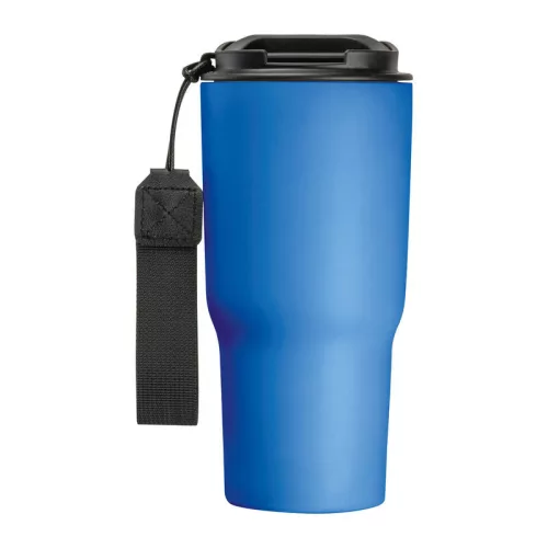 Rozsdamentes acél termoszbögre, 550 ml (ø 8,5 x 19,5 cm, Kék)