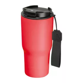   Rozsdamentes acél termoszbögre, 550 ml (ø 8,5 x 19,5 cm, Piros)