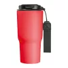Rozsdamentes acél termoszbögre, 550 ml (ø 8,5 x 19,5 cm, Piros)