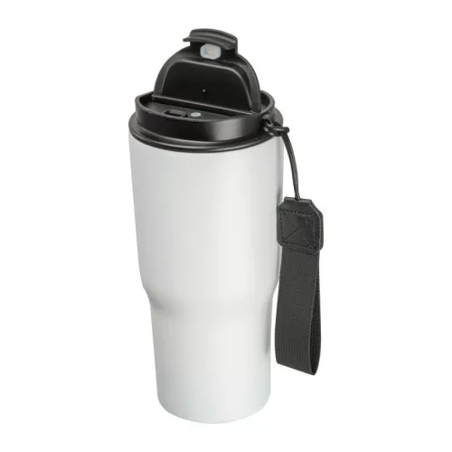 Rozsdamentes acél termoszbögre, 550 ml (ø 8,5 x 19,5 cm, Fehér)