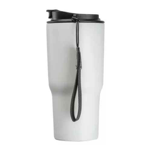 Rozsdamentes acél termoszbögre, 550 ml (ø 8,5 x 19,5 cm, Fehér)