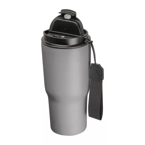 Rozsdamentes acél termoszbögre, 550 ml (ø 8,5 x 19,5 cm, Szürke)