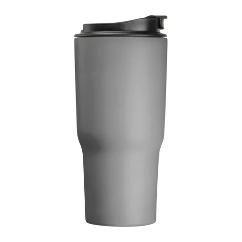 Rozsdamentes acél termoszbögre, 550 ml (ø 8,5 x 19,5 cm, Szürke)