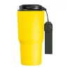 Rozsdamentes acél termoszbögre, 550 ml (ø 8,5 x 19,5 cm, Sárga)