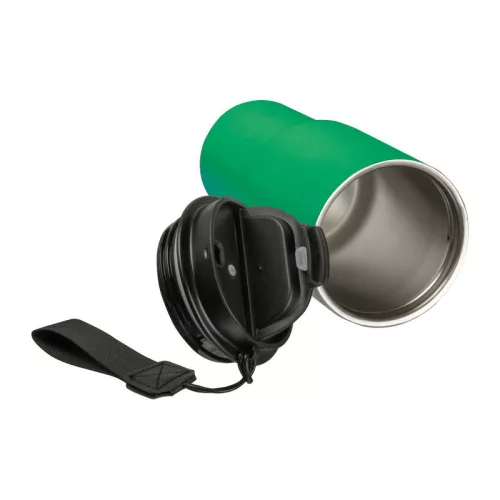 Rozsdamentes acél termoszbögre, 550 ml (ø 8,5 x 19,5 cm, Zöld)