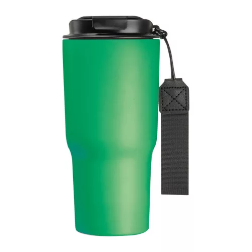 Rozsdamentes acél termoszbögre, 550 ml (ø 8,5 x 19,5 cm, Zöld)