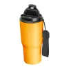 Rozsdamentes acél termoszbögre, 550 ml (ø 8,5 x 19,5 cm, Narancssárga)