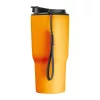 Rozsdamentes acél termoszbögre, 550 ml (ø 8,5 x 19,5 cm, Narancssárga)