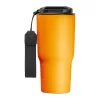 Rozsdamentes acél termoszbögre, 550 ml (ø 8,5 x 19,5 cm, Narancssárga)
