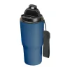 Rozsdamentes acél termoszbögre, 550 ml (ø 8,5 x 19,5 cm, Sötétkék)