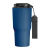 Rozsdamentes acél termoszbögre, 550 ml (ø 8,5 x 19,5 cm, Sötétkék)