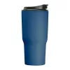 Rozsdamentes acél termoszbögre, 550 ml (ø 8,5 x 19,5 cm, Sötétkék)