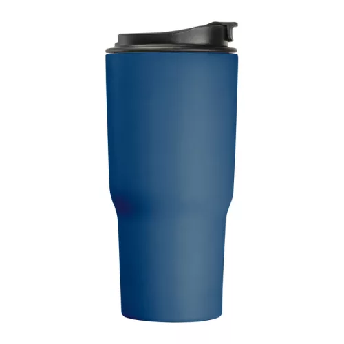 Rozsdamentes acél termoszbögre, 550 ml (ø 8,5 x 19,5 cm, Sötétkék)