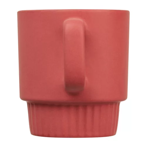 Matt kerámia bögre, 300 ml (ø 8,5 x 9,5 cm, Piros)