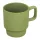 Matt kerámia bögre, 300 ml (ø 8,5 x 9,5 cm, Világos Zöld)