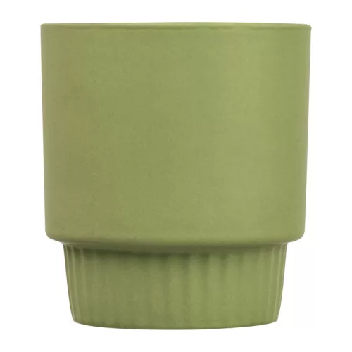 Matt kerámia bögre, 300 ml (ø 8,5 x 9,5 cm, Világos Zöld)