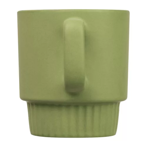 Matt kerámia bögre, 300 ml (ø 8,5 x 9,5 cm, Világos Zöld)