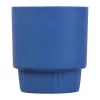 Matt kerámia bögre, 300 ml (ø 8,5 x 9,5 cm, Sötétkék)