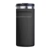 Vákuumszigetelt termoszbögre, 450 ml (ø 7,8 x 18,7 cm, Fekete)