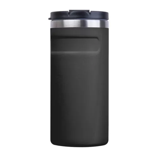 Vákuumszigetelt termoszbögre, 450 ml (ø 7,8 x 18,7 cm, Fekete)