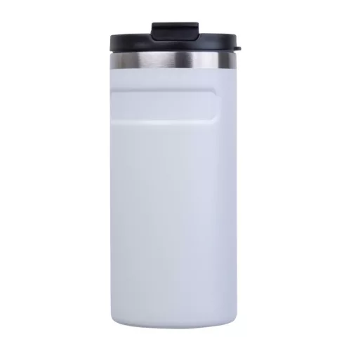 Vákuumszigetelt termoszbögre, 450 ml (ø 7,8 x 18,7 cm, Fehér)