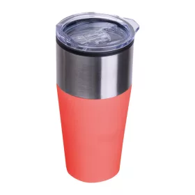   Termoszbögre műanyag belsővel, 600 ml (ø 8,8 x 19,3 cm, Piros)