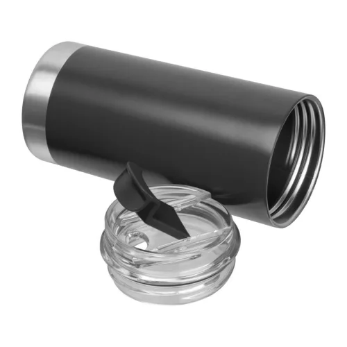CrisMa termoszbögre, 480 ml (ø 7,4 x 18 cm, Fekete)