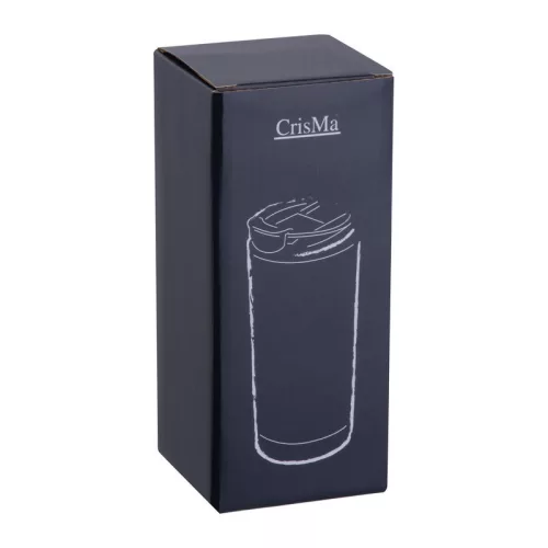 CrisMa termoszbögre, 480 ml (ø 7,4 x 18 cm, Fekete)