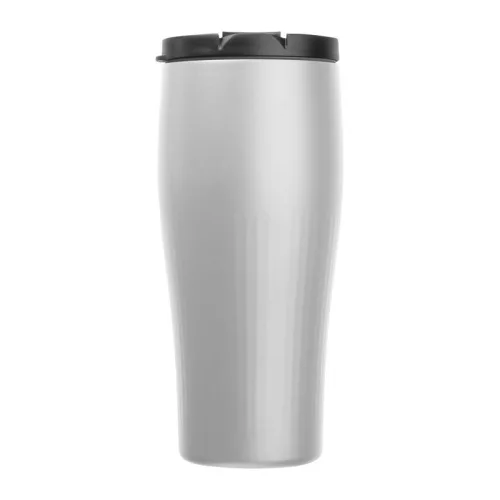 Vákuumszigetelt acél termoszbögre, 500 ml (ø 7,8 x 19 cm, Fehér)