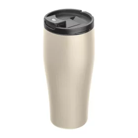   Vákuumszigetelt acél termoszbögre, 500 ml (ø 7,8 x 19 cm, Bézs)