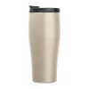 Vákuumszigetelt acél termoszbögre, 500 ml (ø 7,8 x 19 cm, Bézs)