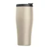 Vákuumszigetelt acél termoszbögre, 500 ml (ø 7,8 x 19 cm, Bézs)