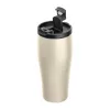Vákuumszigetelt acél termoszbögre, 500 ml (ø 7,8 x 19 cm, Bézs)